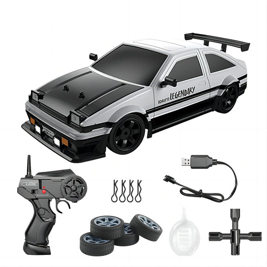 2.4G Drift Rc Car 4WD High Speed RC Drift Car Toy Remote Control Model Vehicle Car RC Vehicle Toy With Light Spray for Child