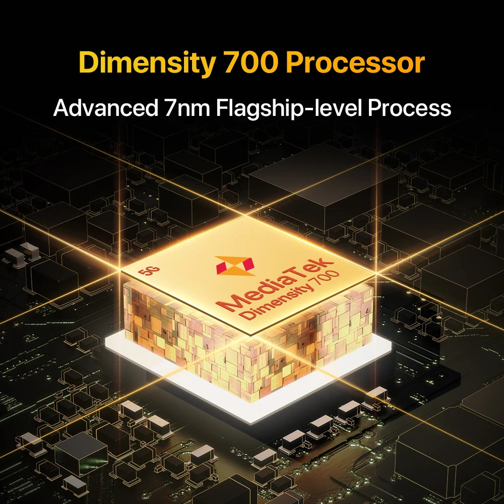 UMIDIGI F3 5G SmartPhone, Android 12 Smartphone, Dimensity 700 Processor, 6.7" Display 8GB 128GB, 48MP Triple Camera,5150mAh 18W