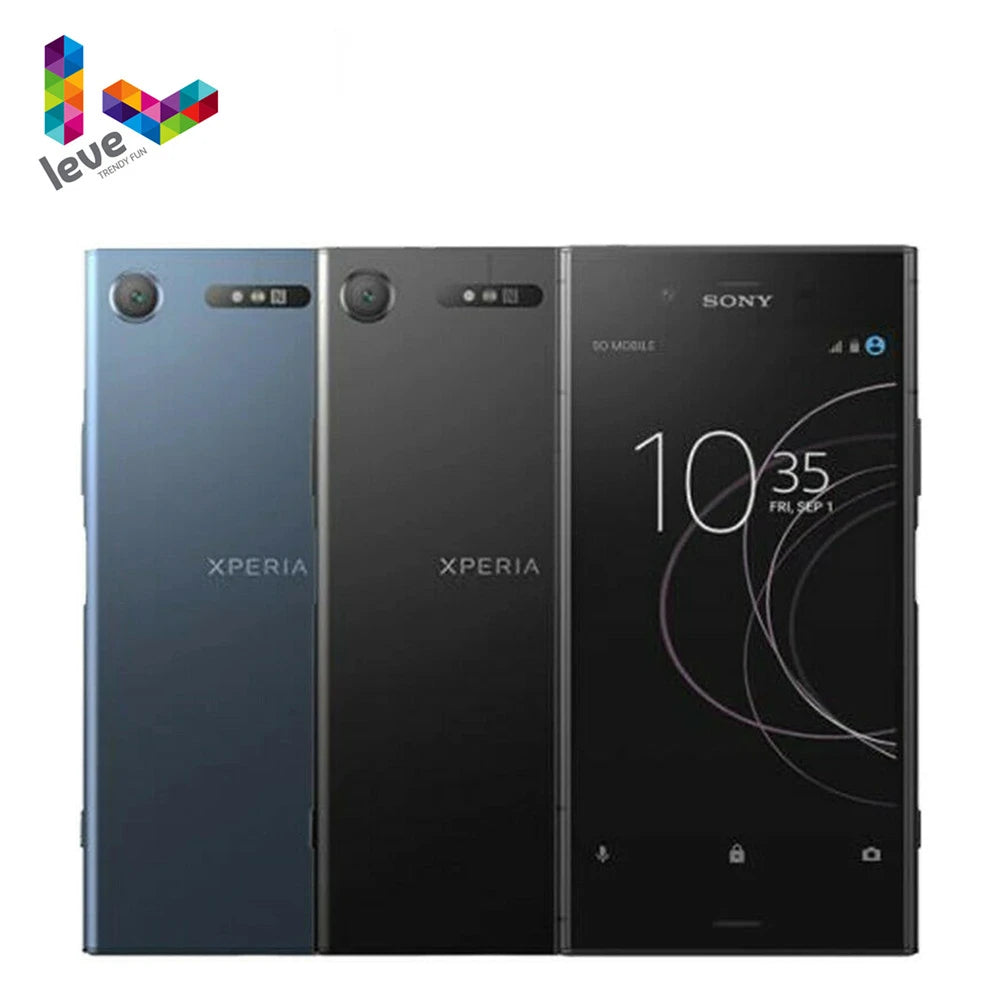 Unlocked Sony Xperia XZ1 G8341 1SIM Mobile Phone 5.2" 4GB RAM 64GB ROM Octa Core 19MP 4G LTE Android Smartphone (NO NFC)