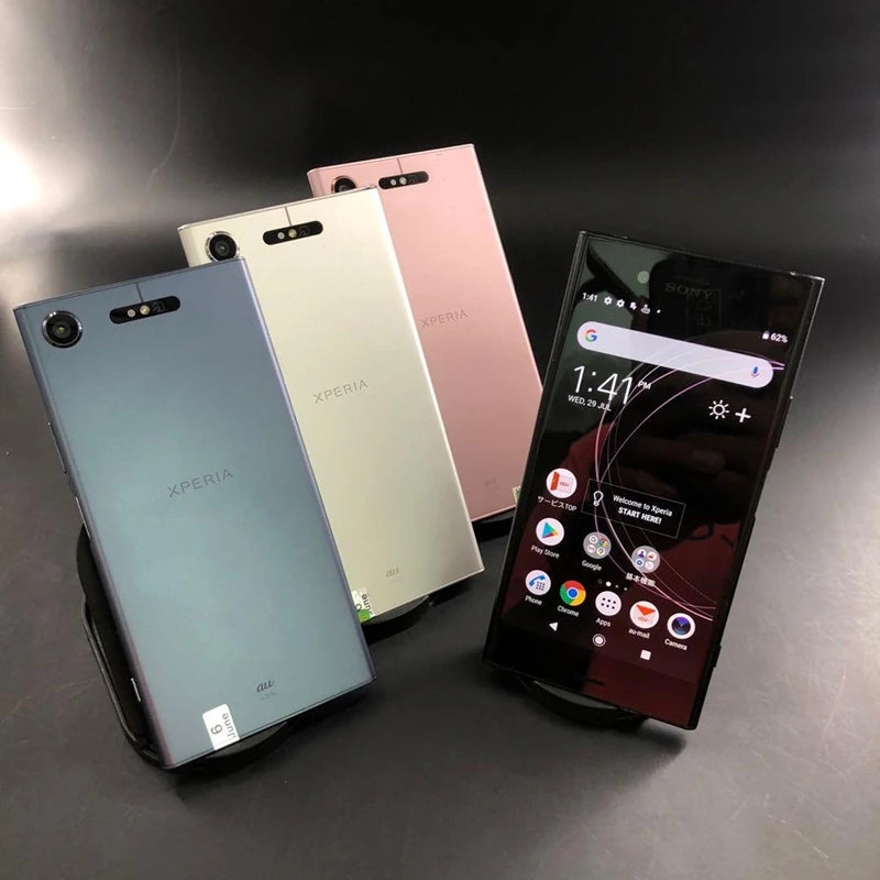 Unlocked Sony Xperia XZ1 G8341 1SIM Mobile Phone 5.2" 4GB RAM 64GB ROM Octa Core 19MP 4G LTE Android Smartphone (NO NFC)