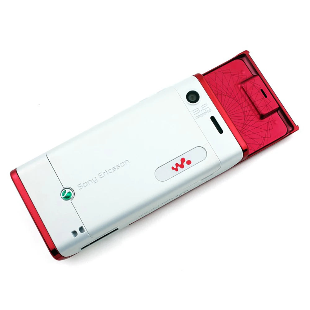 Original Sony Ericsson W595 Mobile Phone 2.2'' TFT Screen 3.15MP Camera 320p@15fps Video Bluetooth FM Radio Slider cellphone