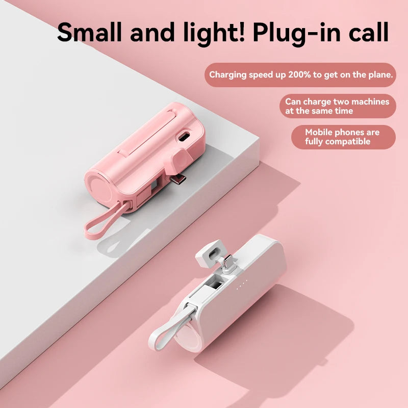 Lenovo 30000mAh Power Bank Compact Portable Charger Pocket Power Bank with Stand Compatible with iPhone Android External Battery
