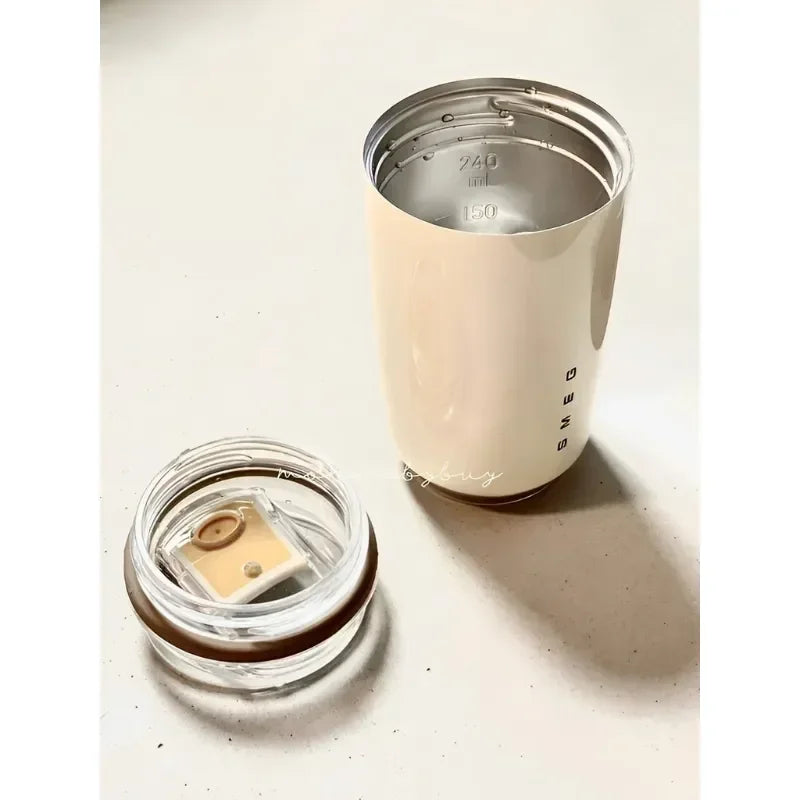 304 Stainless Steel Water Bottles Insulated Water Bottles 2024 New Thermos Bottle Drinking Bottle Coffee Cup Travel Mug 8oz