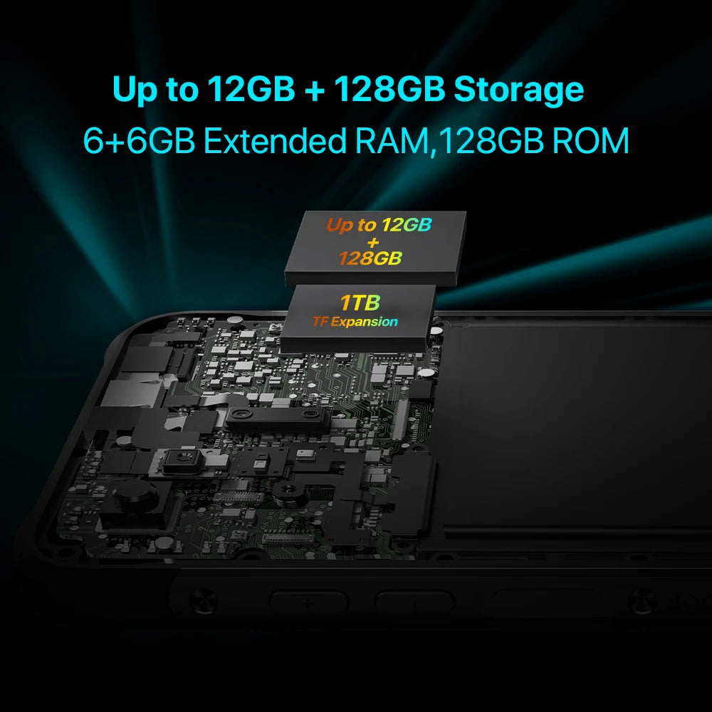 UMIDIGI-BISON X20 Rugged Smartphone 6000mAh Battery NFC MTK Helio P60 Octa-Core 6GB 128GB 6.53 "HD Android 13 Cell Phone