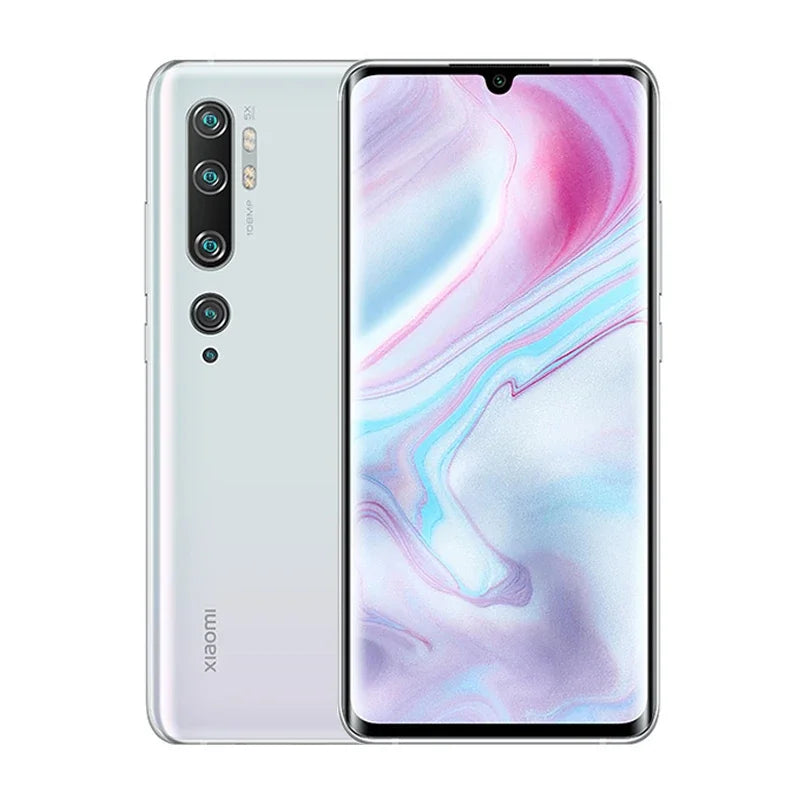 Xiaomi Mi Note 10 4G  CC9 Pro Mobile Phone Snapdragon 730G 5260mAh Battery 6.47 inch AMOLED Display 30W QCused phone