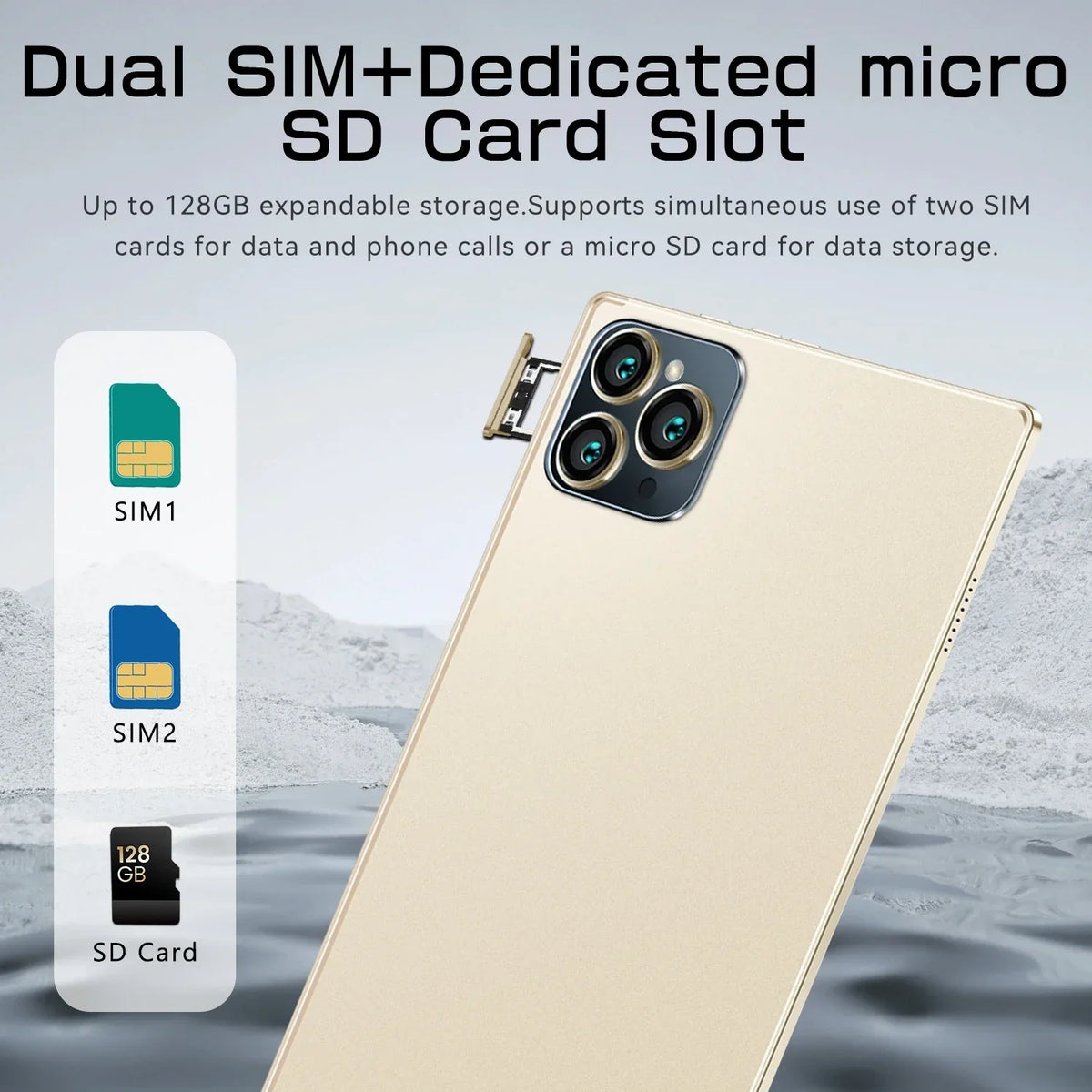 2024 New Mate Pad 11 Tablet  Android 12 16GB+1T 11 Inch HD Snapdragon 870 10 Core 5G Dual SIM Card or Wifi WPS GPS Tablets