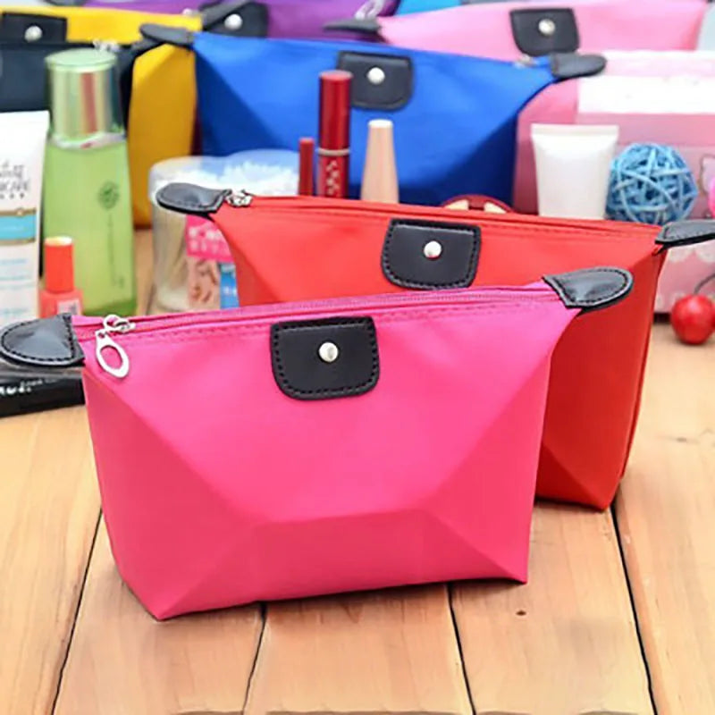 Make-up bag Cosmetic small travel mini make up organizer pouch bag storage for women