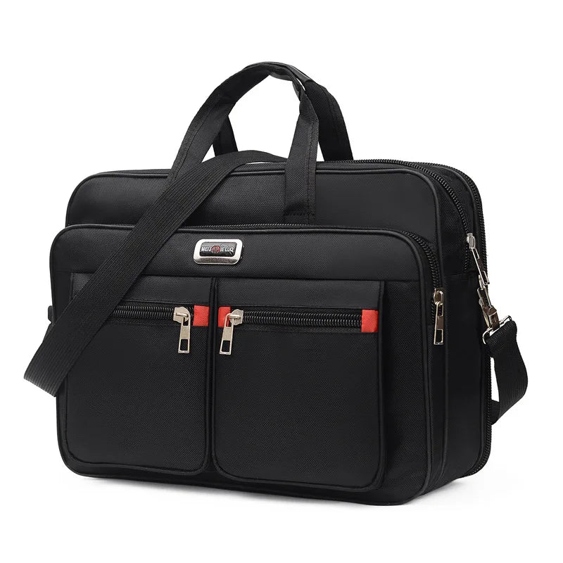 Large Capacity Men's Briefcase Multifunction Laptop Bag Office Male Shoulder Messenger Bag Business Handbag