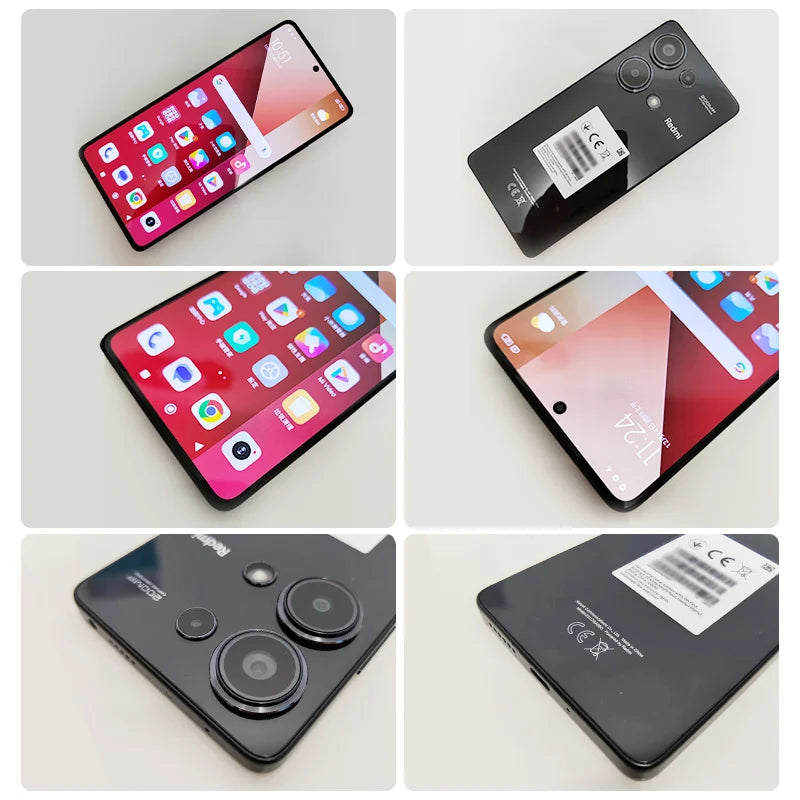 Xiaomi Redmi Note 13 Pro 4G Mobile Phone Global Version 200MP Camera 67W Charge 5000mAh MTK Helio G99-Ultra 6.67" AMOLED display