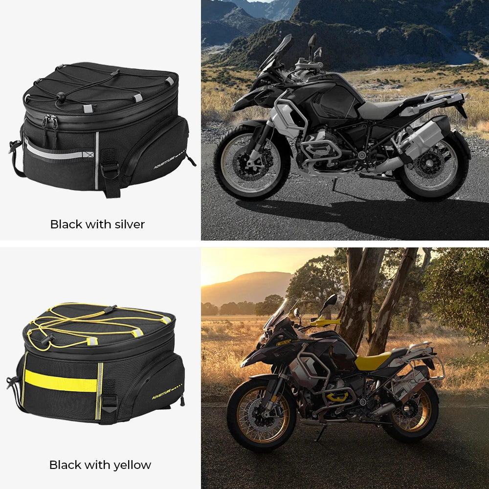 KEMIMOTO Tail Bags For Luggage Rack For BMW R1250GS R1200GS F850GS F750GS R 1200GS LC ADV Adventure Motorcycles accessories Bag