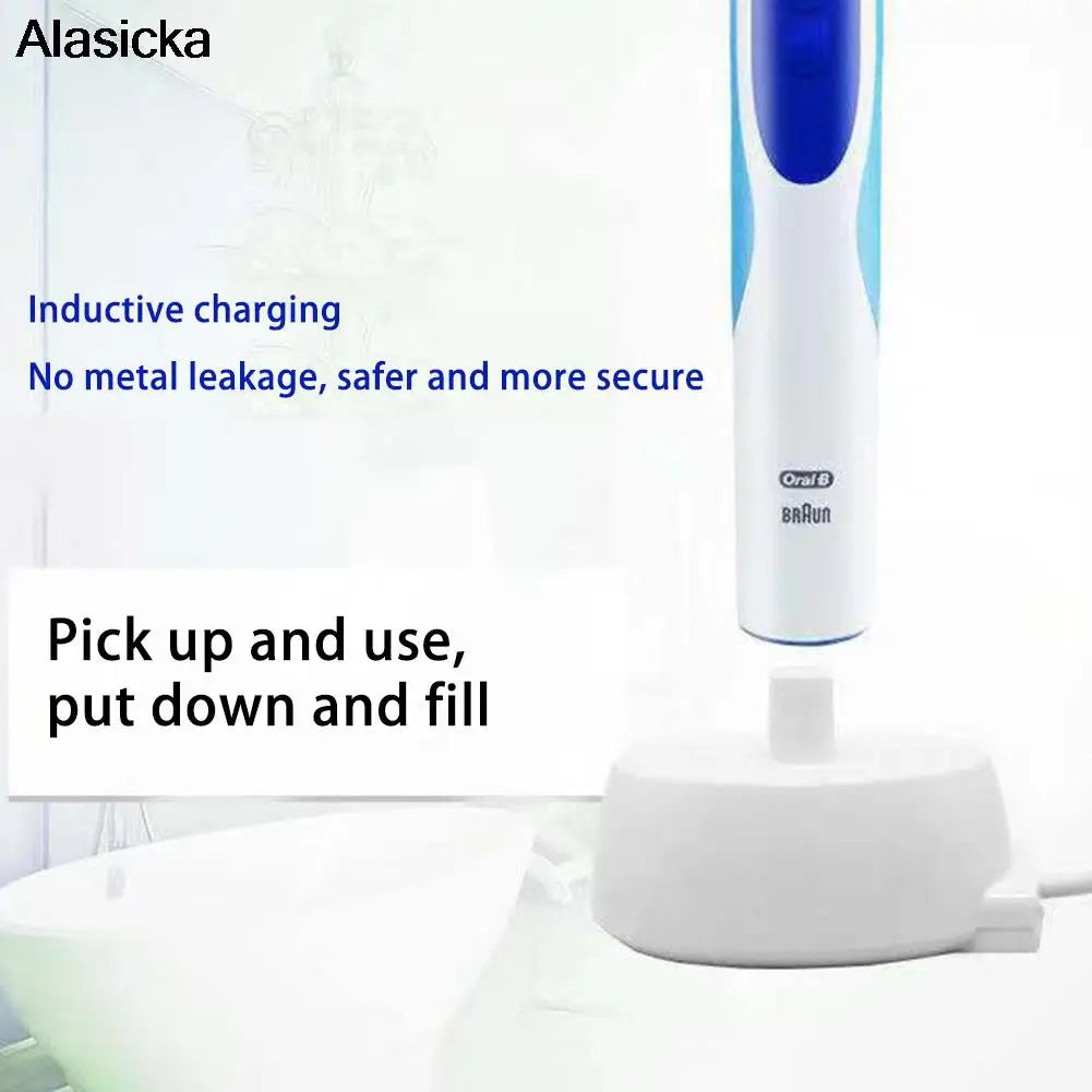Replacement For Oral B Series D12 D20 Electric Toothbrush Charger Inductive Charging Base Adapter  US/EU Plug
