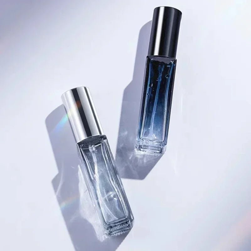 3pcs 5ml 10ml High Quality Perfume Spray Bottle Empty Glass Parfum Atomizer Travel Cosmetic Bottl Sample Vials Refillable Mini