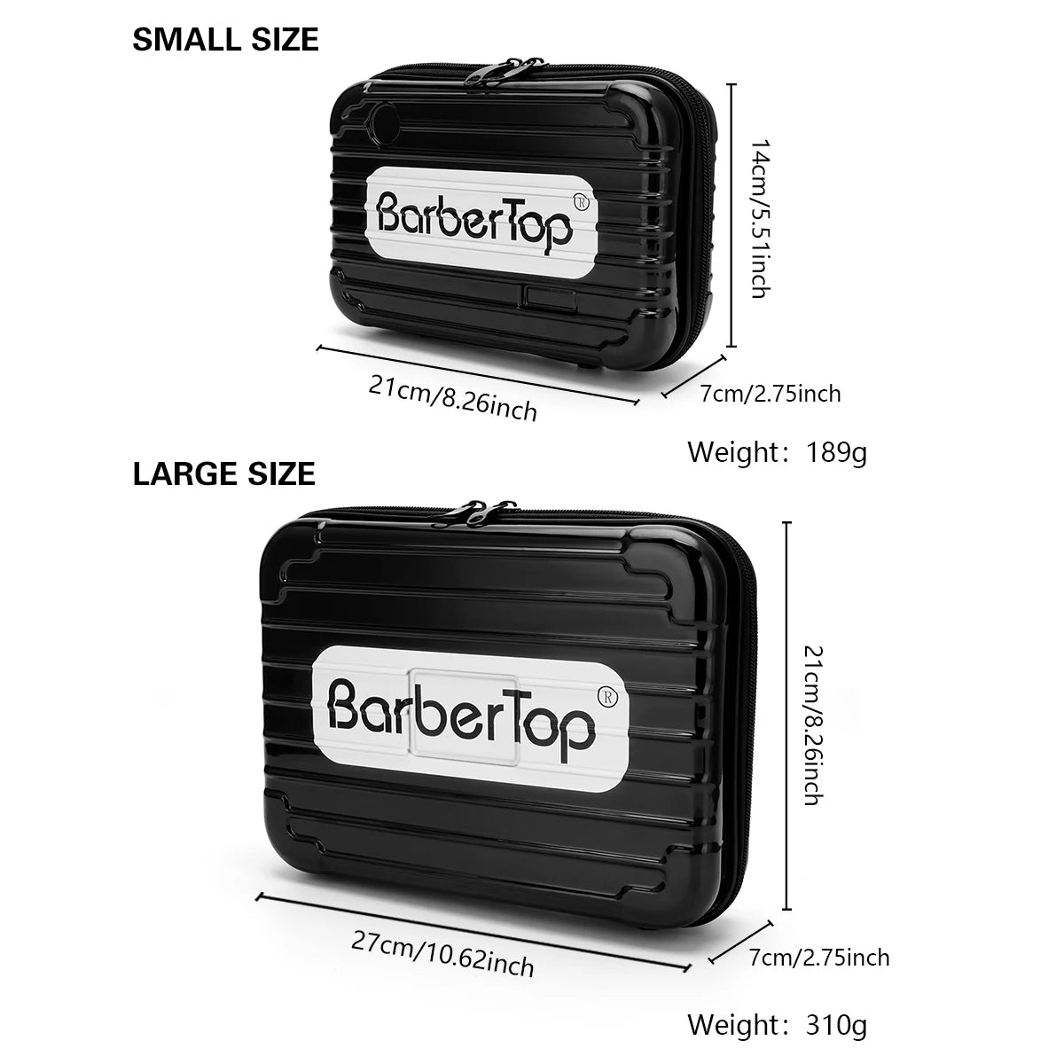 Speciality Barber Box Shockproof Hair Scissors Case Bag Barber Resistance Trimmer Suitcase Waterproof High-capacity Styling Tool