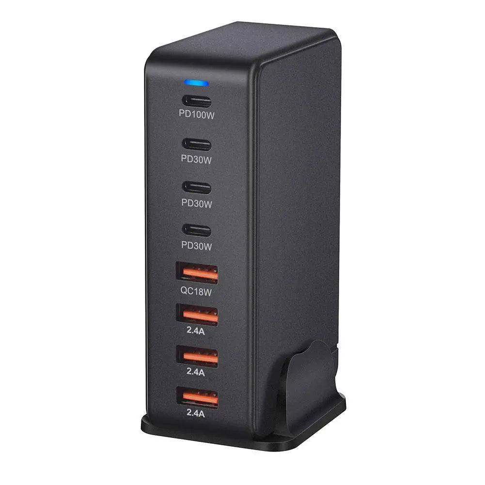 240W USBC For GaN Charger 8-Port Multiple Devices Charging Station New 268W Desktop Base Charger