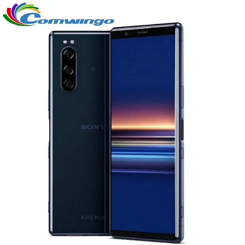 Sony Xperia 5 J8210 J9210 Japan Version Mobile Phone 4G LTE 6.1" Octa core 6GB&64GB /128GB13MP&5MP Fingerprint Android Phone NFC