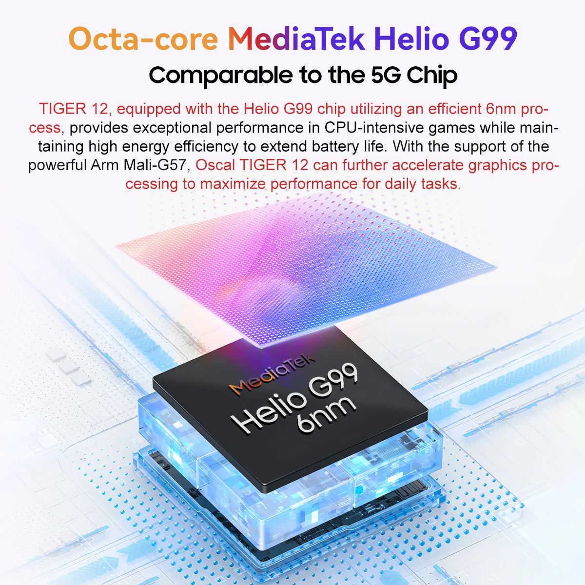 OSCAL TIGER 12 Smartphone Blackview Android13 Helio G99 6.78'' 120Hz 2.4K Display Cell Phone 24GB 256GB 64MP Mobile Phone