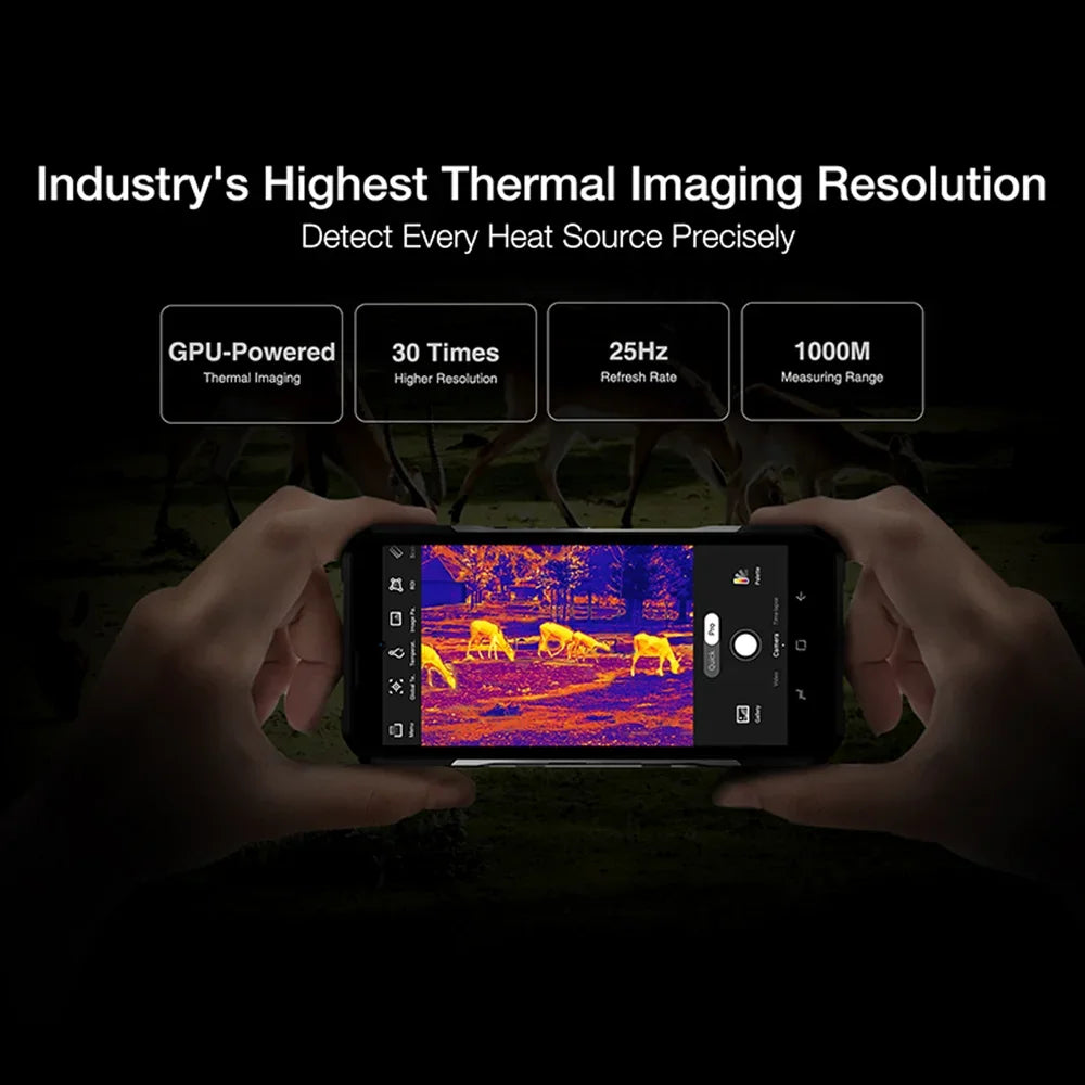 DOOGEE V20 Pro Rugged Phone 6.43”2K AMOLED Display 12GB+256GB  Cellphone 1440*1080 7nm 5G Phone