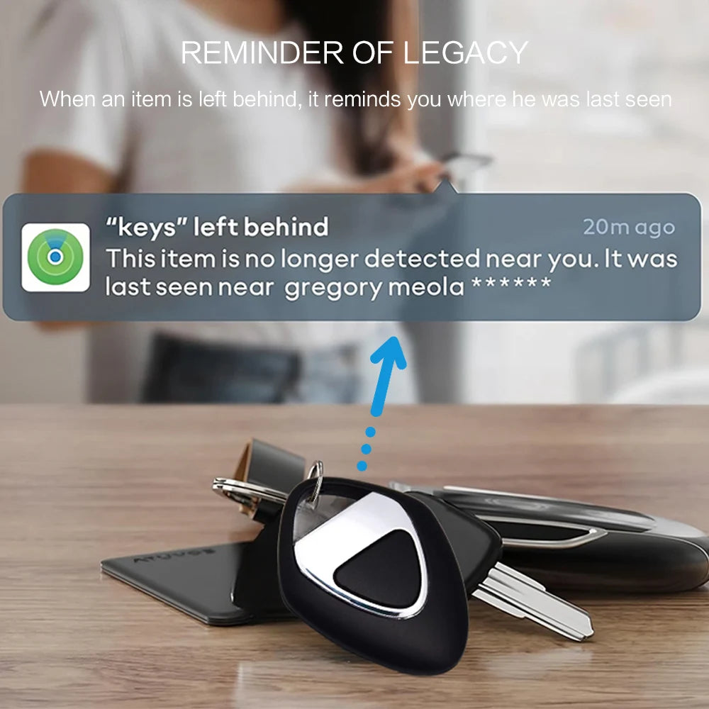 STONEGO Finder Security SmartTrack Link Smart Tag With Apple Find My Key Bluetooth GPS Tracker For Earbud Luggage MFi Finder IOS