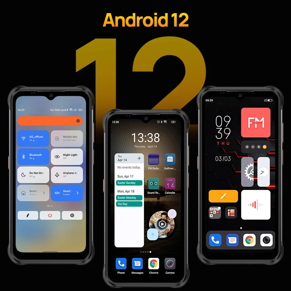 Ulefone Power Armor 14 Pro Rugged Phone 10000mAh Android 12 Waterproof Smartphone 128GB  Wireless Charging NFC Global version