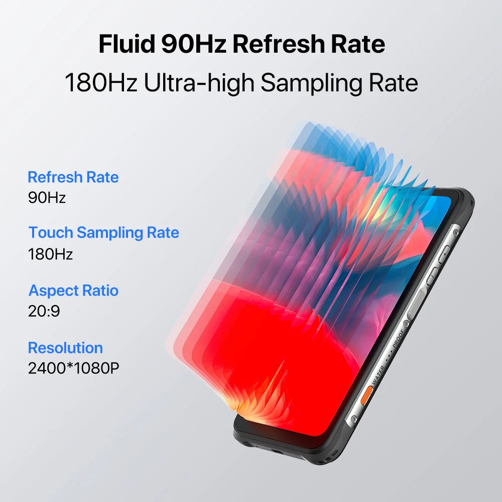 UMIDIGI-BISON GT2 Rugged Smartphone Android 12 IP68 6150mAh 8GB + 128GB Helio G95 6.5 "FHD +NFC64MP AI Triple Camera Cell Phone