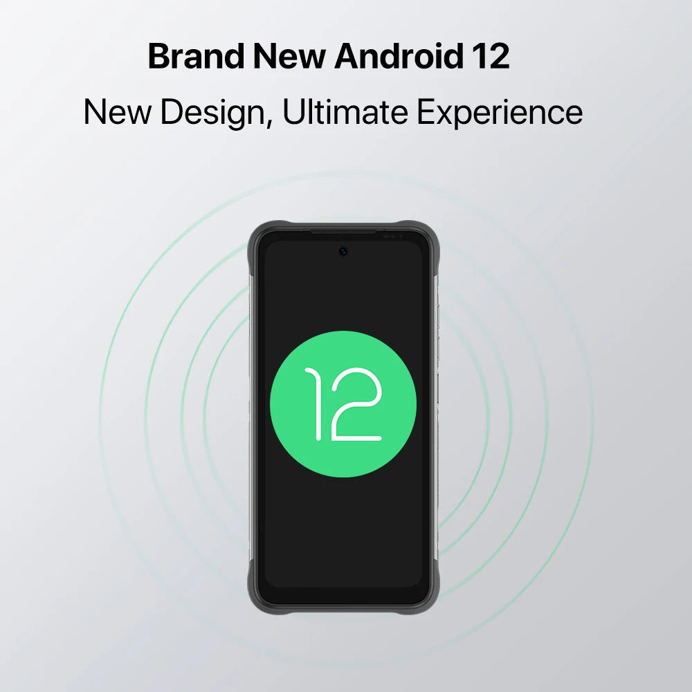 UMIDIGI-BISON GT2 Rugged Smartphone Android 12 IP68 6150mAh 8GB + 128GB Helio G95 6.5 "FHD +NFC64MP AI Triple Camera Cell Phone