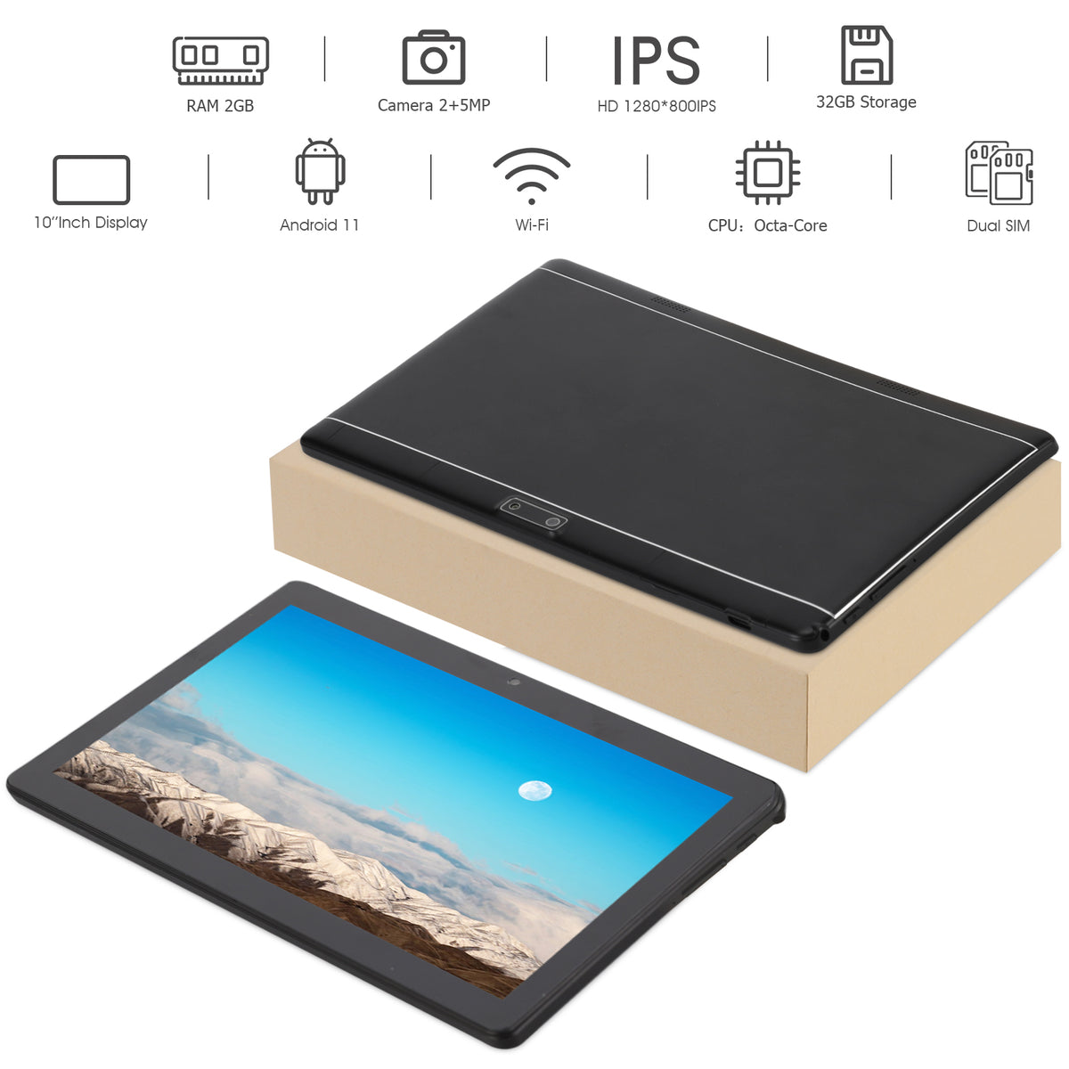 Cheapest High Quality 10.1 Inch 2+32GB SC9863 4g Android Tablet Octa Core Dual Sim GPS 4G Wifi Tablet Pc